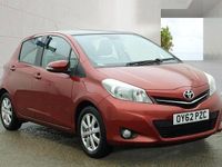 Used Toyota Yaris Multidrive S 2012 Red Hatchback