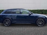 Ny Audi Q7 Black Edition 2026 Blå SUV