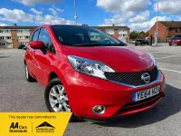 Used Nissan Note Acenta Premium 80 HP (58 kW) 2014 Red Hatchback