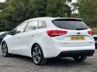 Used Kia Ceed GT-Line 136 HP (100 kW) 2016 White Hatchback