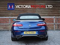 Used Mercedes E220 AMG Line Premium 2020 Blue Cabriolet