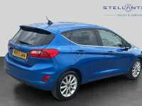 Used Ford Fiesta Titanium 99 HP (72 kW) 2019 Blue Hatchback