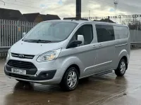 Used Ford Transit Custom Limited 155 HP (114 kW) 2015 Silver Van