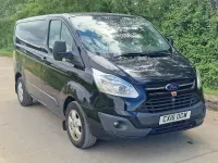 Used Ford Transit Custom Limited 155 HP (114 kW) 2016 Black Van