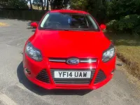 Used Ford Focus Zetec 2014 Red Hatchback