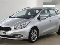 Used Kia Ceed Sportswagon 126 HP (92 kW) 2013 Silver Estate
