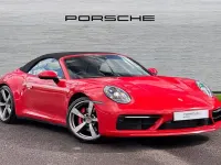 Used Porsche 911 450 HP (330 kW) 2019 Red Cabriolet