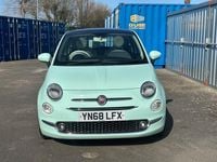 Used Fiat 500 Lounge 69 HP (50 kW) 2018 Green Hatchback