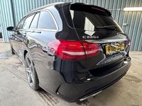 Used Mercedes C220 AMG Line Premium 170 HP (125 kW) 2016 Black Estate