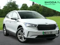 Used Skoda Enyaq iV ecoSuite 131 kW (179 HP) 2023 White SUV