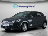 Used Kia Rio 101 HP (74 kW) 2022 Grey Hatchback