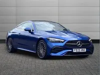 Used Mercedes CLE300 AMG Line Premium 280 HP (205 kW) 2025 Blue Coupe