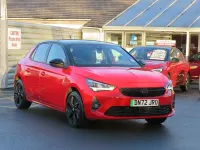 Second-hand Vauxhall Corsa-e Edition 100 kW (136 CP) 2022 Roșu Hatchback