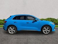 Begagnad Audi Q3 S-Line 187 HK (137 kW) 2019 Blå SUV