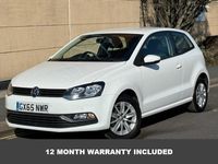 Used VW Polo SE 60 HP (44 kW) 2015 White Hatchback