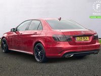 Begagnad Mercedes E220 Active 177 HK (130 kW) 2016 Röd Sedan