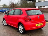 Used VW Polo SE 2011 Red Hatchback