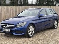 Used Mercedes C220 Executive 2017 Blue Estate