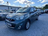 Begagnad Nissan Micra Acenta 80 HK (58 kW) 2014 Grå Halvkombi