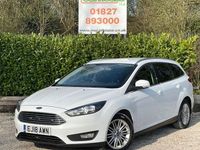Used Ford Focus Zetec 120 HP (88 kW) 2017 White Estate