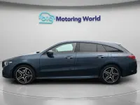 Used Mercedes CLA250e Shooting Brake AMG line 2023 Blue Estate