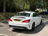 Used Mercedes CLA180 AMG line 2019 White Coupe