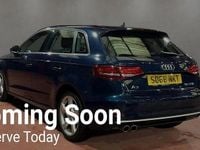 Used Audi A3 Sportback Sport 150 HP (110 kW) 2019 Blue Hatchback