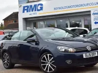 Begagnad VW Golf Cabriolet GT 160 HK (117 kW) 2015 Blå Cab
