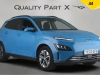 Gebraucht Hyundai Kona Premium 150 kW (204 PS) 2023 Blau SUV
