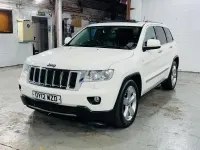 Used Jeep Grand Cherokee Overland 237 HP (174 kW) 2012 White SUV