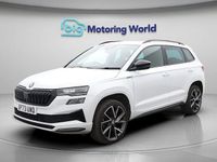 Used Skoda Karoq SportLine 150 HP (110 kW) 2023 White SUV