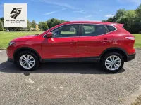 Used Nissan Qashqai Acenta 110 HP (80 kW) 2016 Red SUV