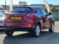 Used Nissan Juke Acenta Premium 117 HP (86 kW) 2011 Red SUV