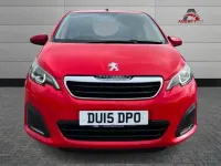 Used Peugeot 108 Active 68 HP (50 kW) 2015 Red Hatchback
