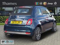 Used Fiat 500C S 70 HP (51 kW) 2024 Blue Cabriolet