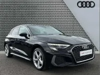Used Audi A3 S-Line 147 HP (108 kW) 2024 Black Hatchback
