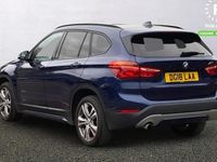 Used BMW X1 Sport Line 140 HP (102 kW) 2018 Blue SUV