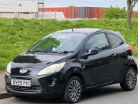 Used Ford Ka Zetec 69 HP (50 kW) 2009 Black Hatchback