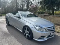 Usado Mercedes E250 204 HP (150 kW) 2012 Prateado Cabrios