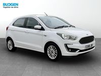 Used Ford Ka Plus Zetec 85 HP (62 kW) 2019 White Hatchback