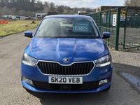 Used Skoda Fabia SE L 110 HP (80 kW) 2020 Blue Hatchback