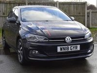 Used VW Polo Beats 65 HP (47 kW) 2018 Black Hatchback