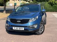 Used Kia Sportage 134 HP (98 kW) 2015 Blue SUV
