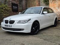 Used BMW 525 2008 White Sedan