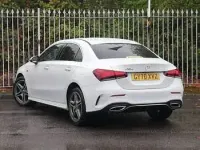 Used Mercedes A250 AMG Line Premium 218 HP (160 kW) 2021 White Sedan