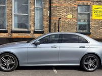 Begagnad Mercedes E220 AMG line 2016 Silver Sedan
