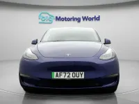 Used Tesla Model Y Long Range AWD 378 kW (514 HP) 2022 Blue SUV