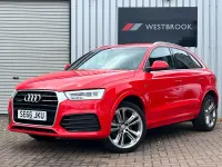 Used Audi Q3 S-line plus 150 HP (110 kW) 2017 Red SUV