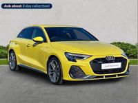 Begagnad Audi A3 S-Line 147 HK (108 kW) 2025 Gul Halvkombi