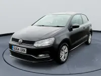 Used VW Polo SE 60 HP (44 kW) 2014 Black Hatchback